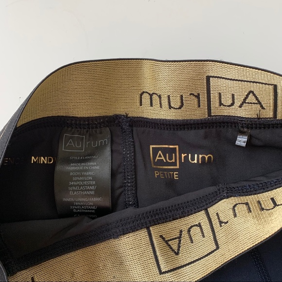 Aurum Mindfulness Legging Total Eclipse In Petite - Picture 7 of 8